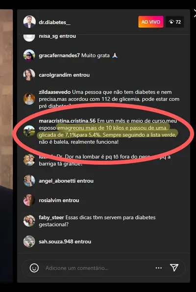 print de resultado